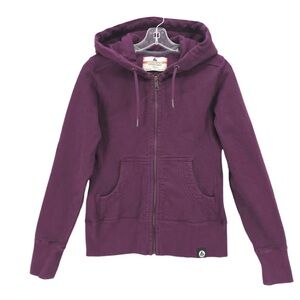 American Giant Purple Hoodie Jacket medium